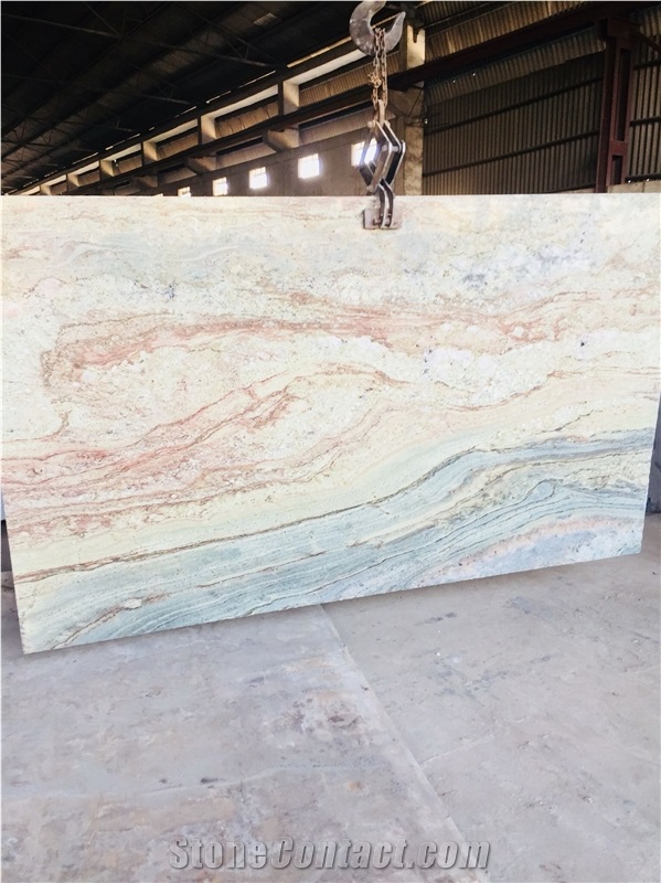 Surf Green Granite Slabs & Tiles, India Green Granite