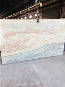 Surf Green Granite Slabs & Tiles, India Green Granite
