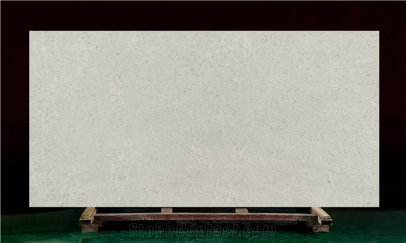 Beige Quartz Kavm-17339 Quartz Tiles&Slabs Flooring&Walling