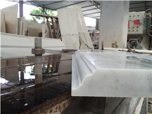 China Carrara White Marble Window Sills & Frame,Skirting Boards