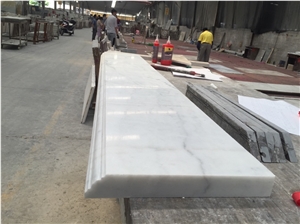 China Carrara White Marble Window Sills & Frame,Skirting Boards