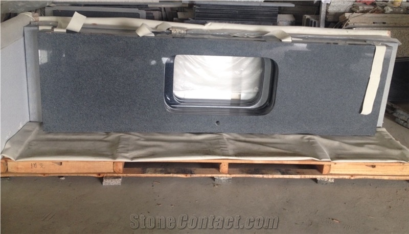 China Granite Countertop G654 China Nero Impala Kitchen Countertop