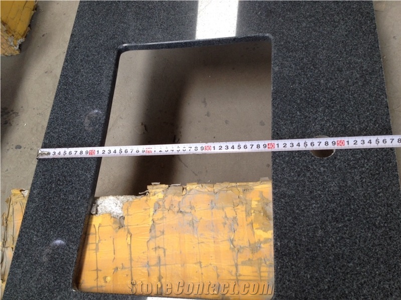 China Granite Countertop G654 China Nero Impala Kitchen Countertop