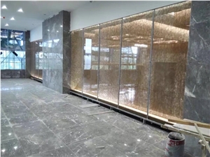 China Grey Marble Custer Silver Marble Tiles&Slabs Flooring&Walling