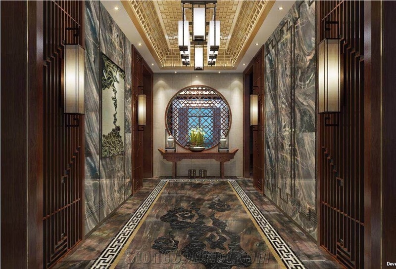 China Grey Marble Louis Gray Marble Tiles&Slabs Flooring&Walling