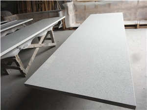 Cystal White Quartz Countertop / Hot Sale Kitchen Work Tops Cystal White Quartz Countertop / Hot Sale Kitchen Work Tops