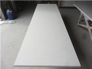 Cystal White Quartz Countertop / Hot Sale Kitchen Work Tops