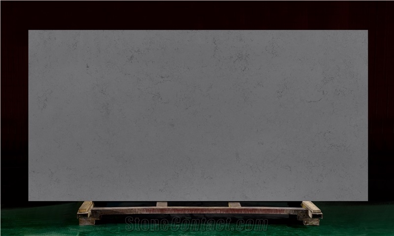 Grey Quartz Calacatta Kavm-1460 Quartz Slabs&Tiles Flooring