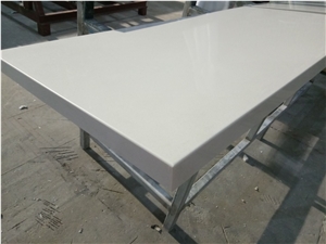 Light White Quartz Countertop / Hot Sale Kitchen Work Tops
