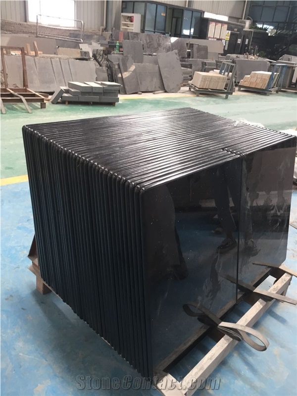 Indian Black Galaxy Granite Work Tops, Restaurant Table Tops