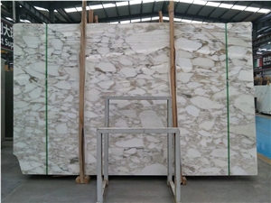 Calacatta Gold Marble Slab for Wall and Floor Covering