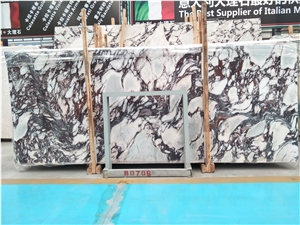 Calacatta Purple Polished Marble Tiles&Slabs/Hotel Floor&Wall Cover