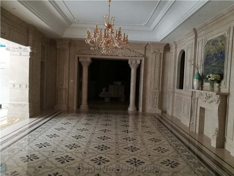 Cheap Portugal Beige Moca Limestone Tiles & Slabs Floor/Wall Covering