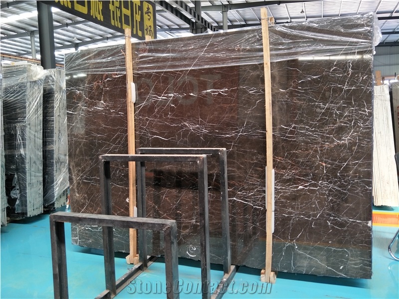 China Golden Jade Gold Brown Marble for Wall Cladding & Floor Covering