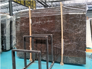 China Golden Jade Gold Brown Marble for Wall Cladding & Floor Covering