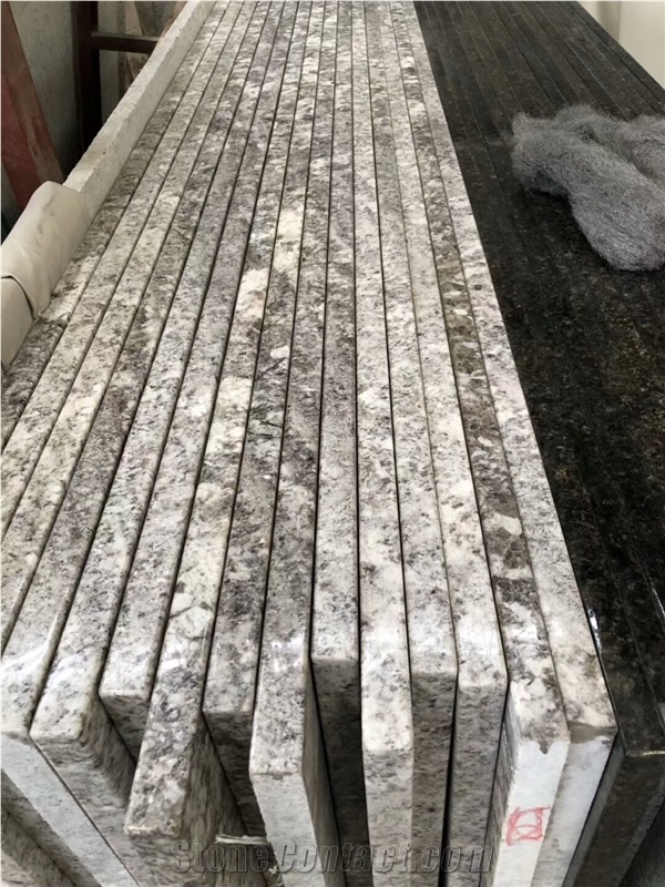 China Light Grey Granite Kitchen Worktop Countertops