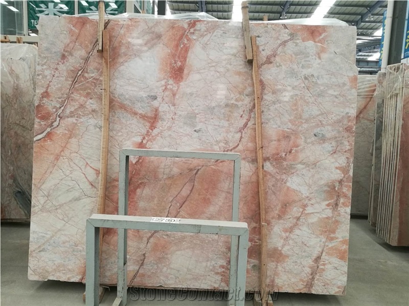 Chinese Red Spider Marble Slabs & Tiles Polished Wall and Floor Decor