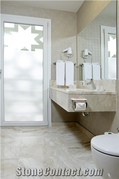 Daino Reale Beige Marble Wall Tiles/ Panel Bathroom Floor Covering
