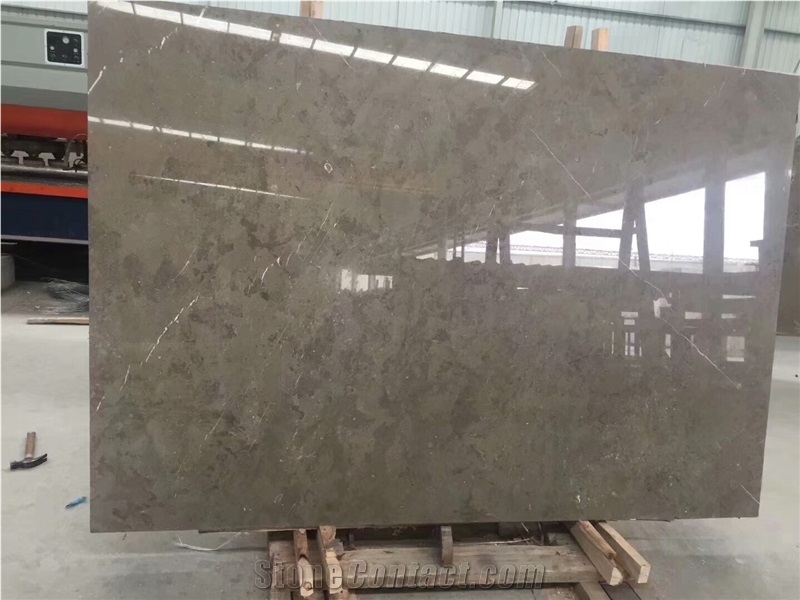 Dark Grey Marble High Degree Polished Surface Walling Tile