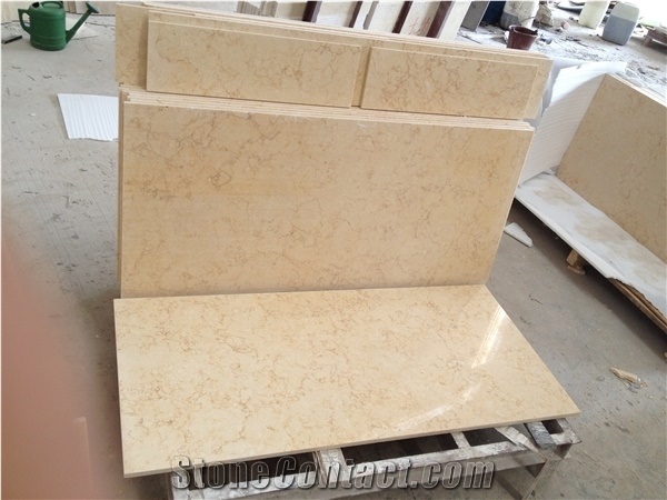 Egyptian Cheap Marble Sunny Gold Marble Slabs&Tiles Villa Decoration