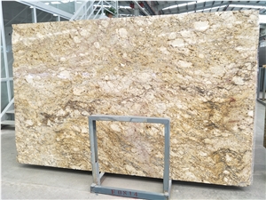 Golden Yellow Marble Slab for Wall Surface/Bathtub Surround/Pool