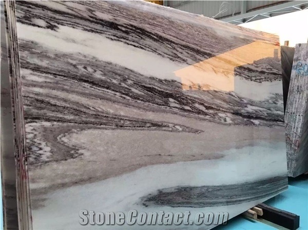 Italy Gold Palissandro Marble Gangsaw Slabs & Bookmatched Floor & Wall