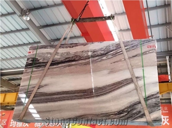 Italy Gold Palissandro Marble Gangsaw Slabs & Bookmatched Floor & Wall