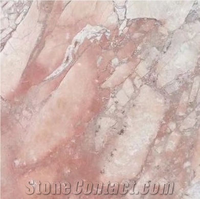 Rosa Tea Marble/Spider Vein/Polished