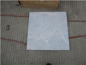 Royal Crystal Sky Blue Marble Slabs & Tiles for Hotel Decoration