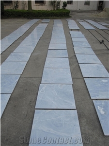 Royal Crystal Sky Blue Marble Slabs & Tiles for Hotel Decoration