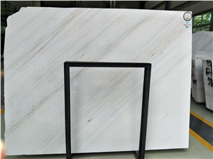 White Polaris Bianco Marble Slab for Wall and Floor Covering White Polaris Bianco Marble Slab for Wall and Floor Covering