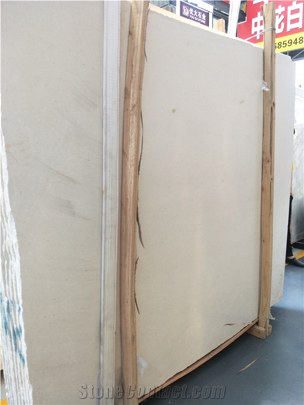 White Sandstone Slab Tile for Wall and Floor Covering/Polished