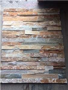China Culture Stone Slate Yellow Wall Stone Panels China Culture Stone Slate Yellow Wall Stone Panels