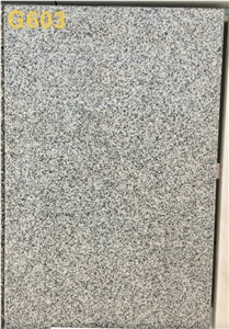 China Hubei G603 Sesame White, Bianco Crystal White Cut-To-Size Tiles