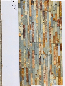 China Slate Culture Stone Natural Face Wall Panels