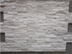 Marble Culture Stone Ledge Stone White Wall Stone Panels Feature Wall