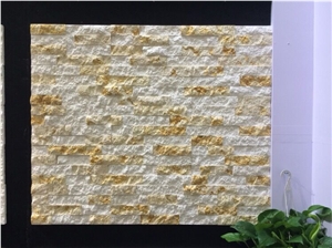Marble Cultured Stone Ledge Stone Wall Panel Feather Wall