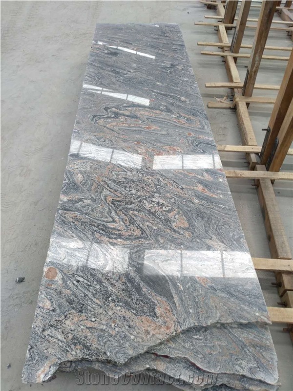 New China Juparana Pink Granite, 2cm/3cm Middle Slabs