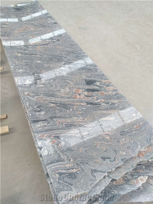 New China Juparana Pink Granite, 2cm/3cm Middle Slabs