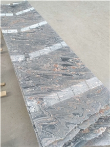 New China Juparana Pink Granite, 2cm/3cm Middle Slabs