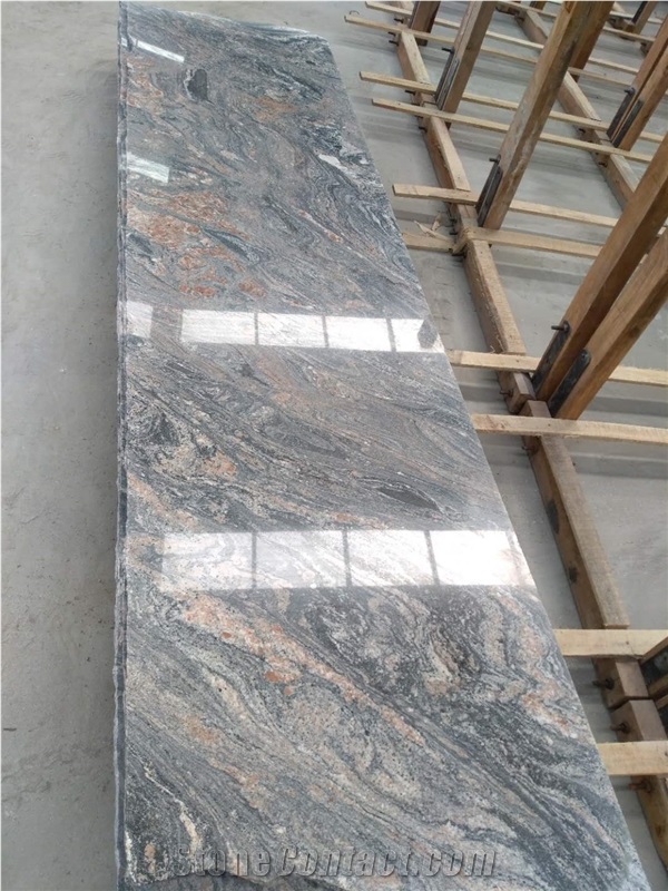 New China Juparana Pink Granite, 2cm/3cm Middle Slabs