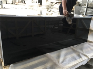 New G684 China Impala Black, Black Flower Granite Tiles & Slabs
