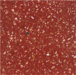 Red Terrazzo Tiles, Artificial Stone, Tt006m Red Terrazzo Tiles, Artificial Stone, Tt006m