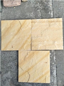 Yellow Sandstone Cultured Stone Wall Panel/Cladding Feature Wall