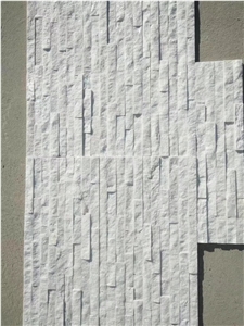 White Quartzite Veneer Wall Tile Culture Stone Ledge Stone Wall Panel