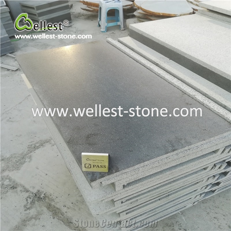 Black Granite Square Pool Coping Pool Paver for Swimming Pool