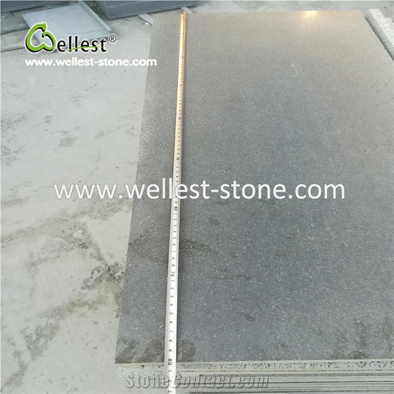 Black Granite Square Pool Coping Pool Paver for Swimming Pool