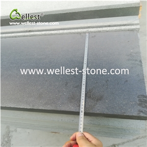 Black Granite Square Pool Coping Pool Paver for Swimming Pool