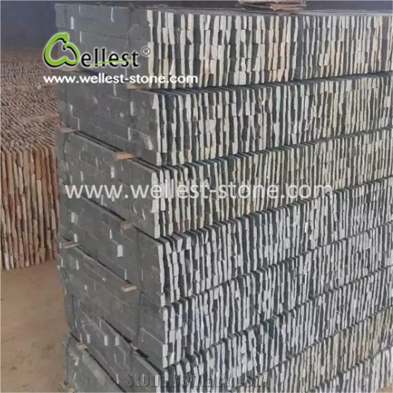 Cheap Green Slate Ledgestone/Fieldstone/Culture Stone Veneer Tile