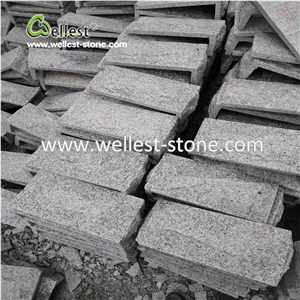 Grey Granite Mushroom Stone Retaining Wall for Wall Caldding